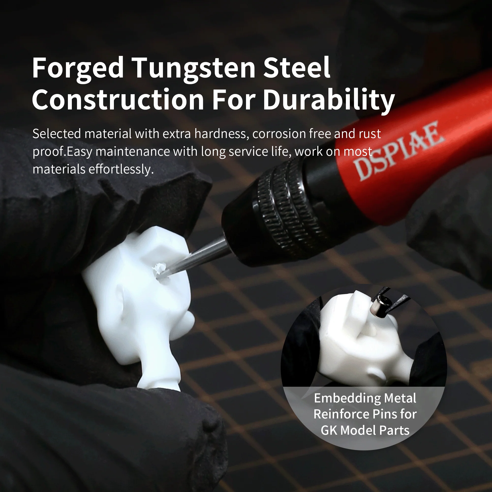 DSPIAE FB Precision Tungsten Carbide Flat Center Drill - Image 3
