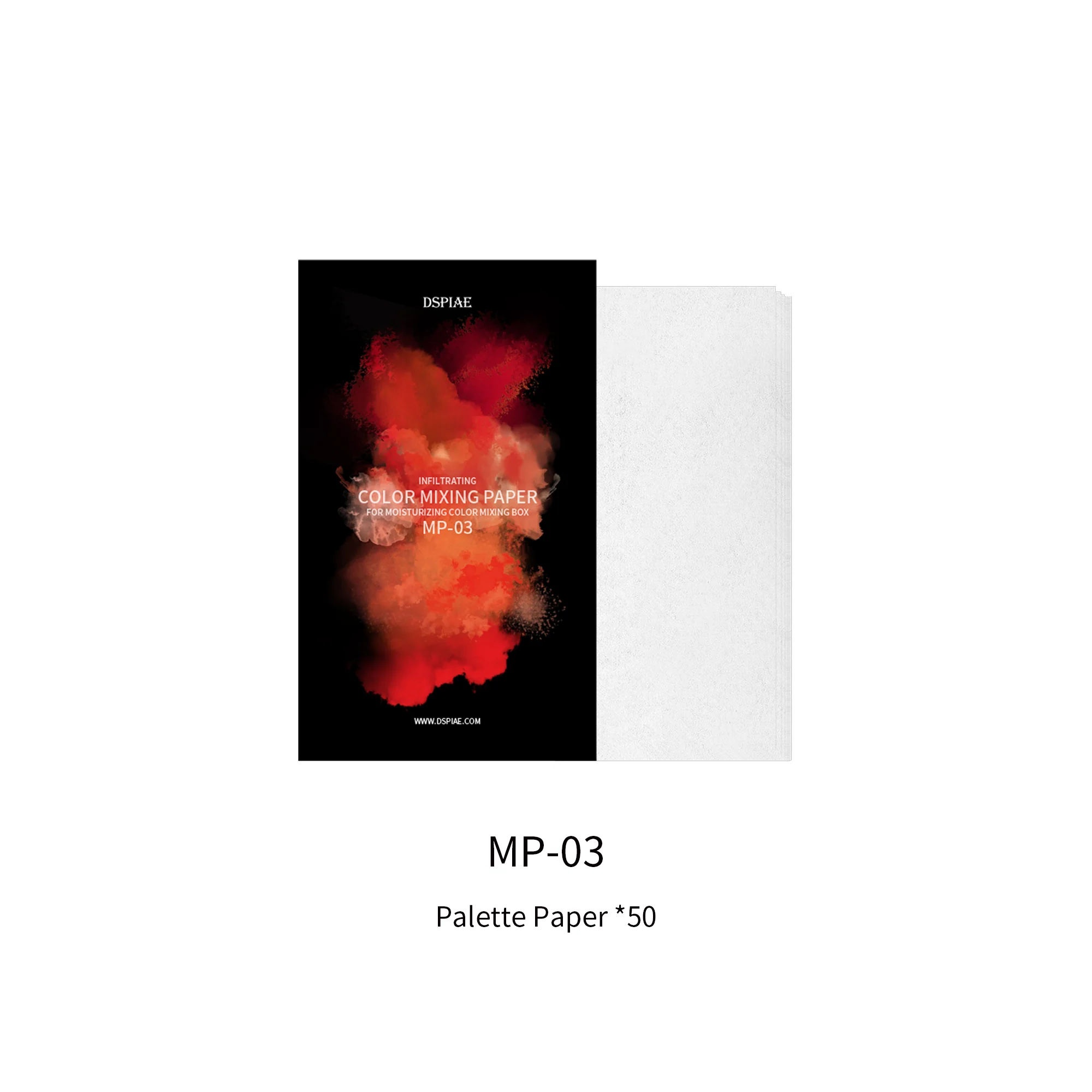 DSPIAE MP Series Moisturizing Color Palette for Water-Based Paints Moisture-Retaining Palette for Acrylic Paints - Image 10