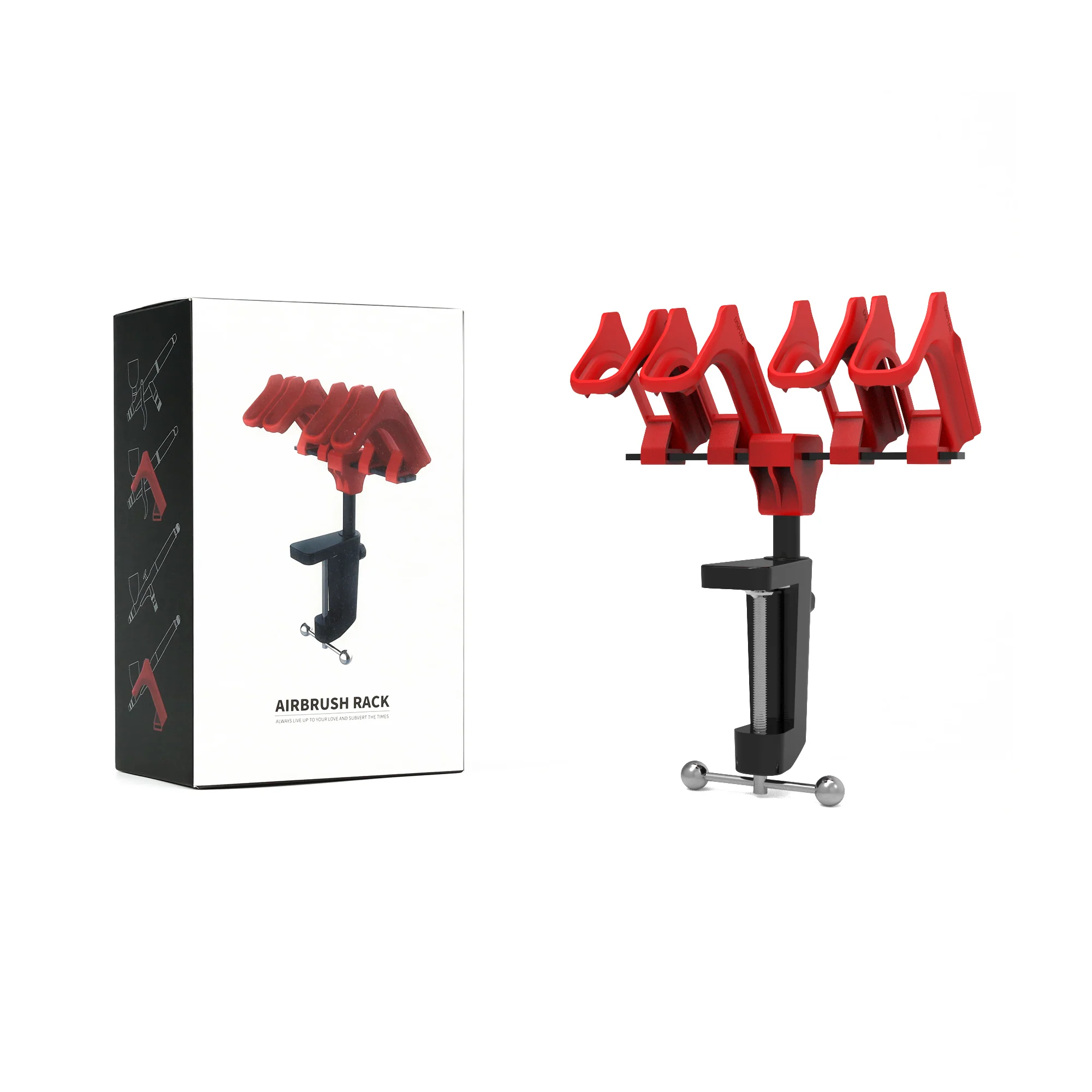 DSPIAE PT-AR 4-Slot Airbrush Rack - Image 5