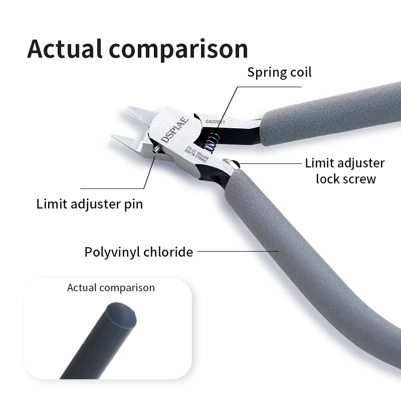 DSPIAE ST-C2 Ultra-Thin Single-Edge Precision Nipper - Image 4