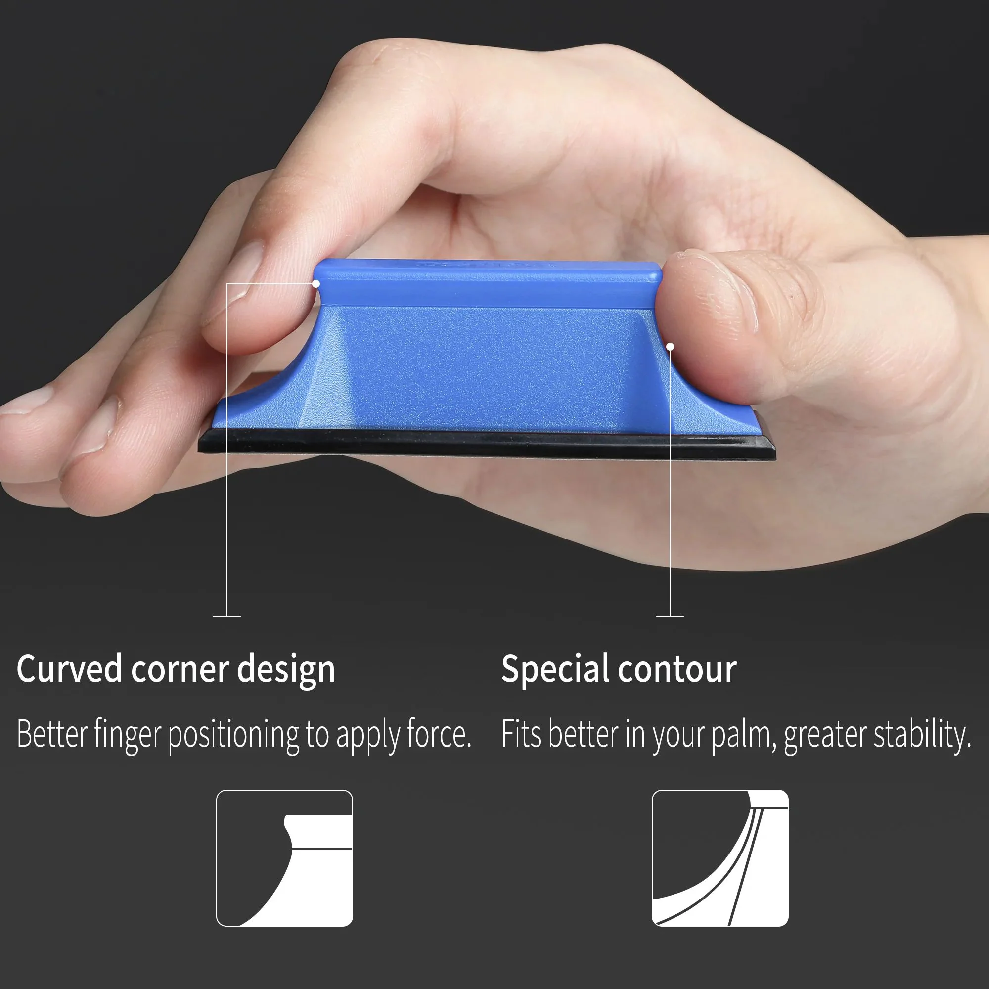 DSPIAE XSP-S01 Sanding Blocks and Self-Adhesive Sandpapers Set - Image 12